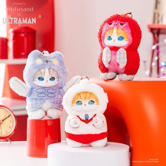mofusand x Ultraman Kiramekko | Mascot Keychain Blind Box vol.1