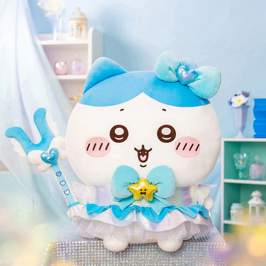 【Store & Pick Up】CHIIKAWA | Magical Hachiware Super BIG! Sitting Plush Toy Plush Doll 550x650x360mm