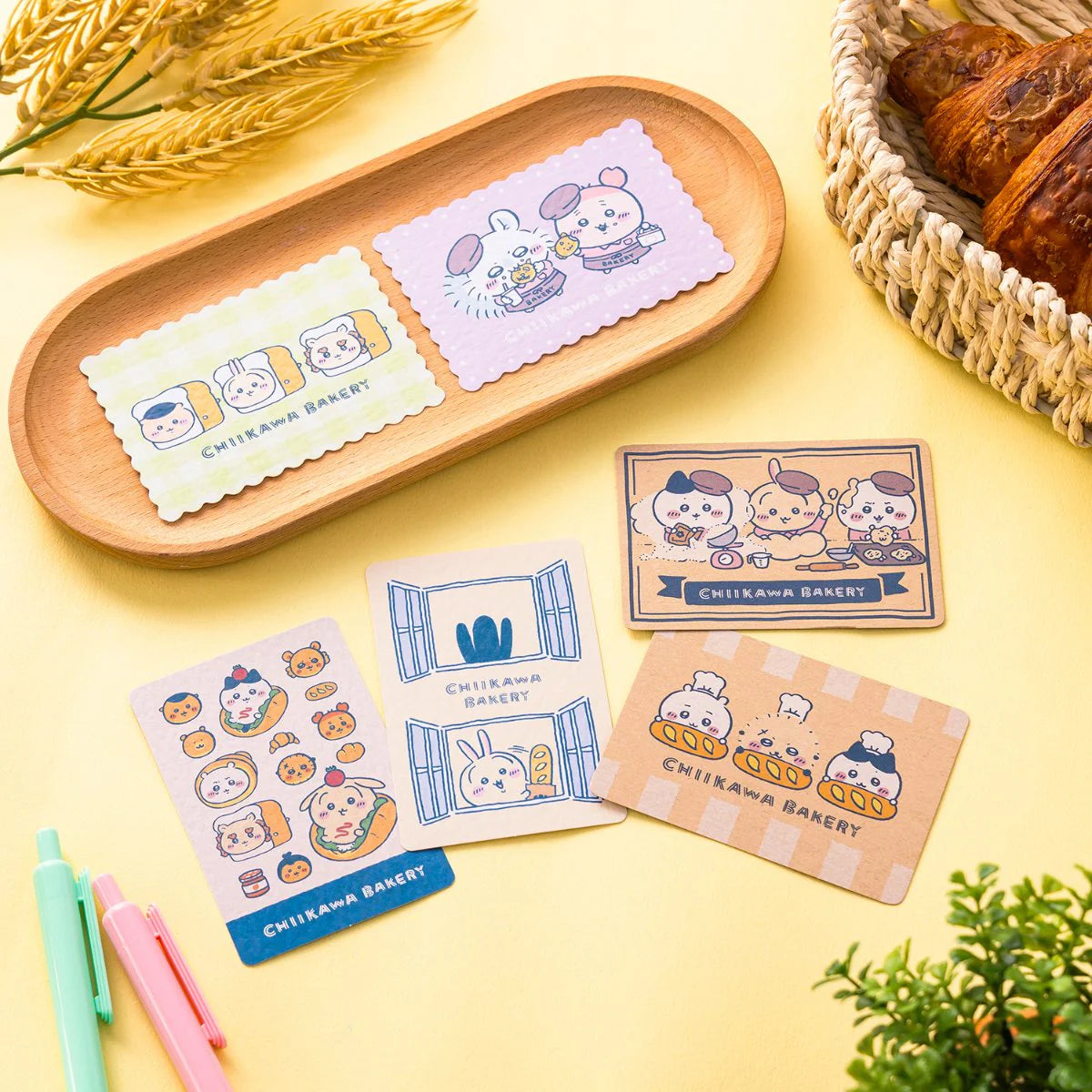 CHIIKAWA | Bakery Trading Bread Shop Point Card Style Cards (6 types in total)