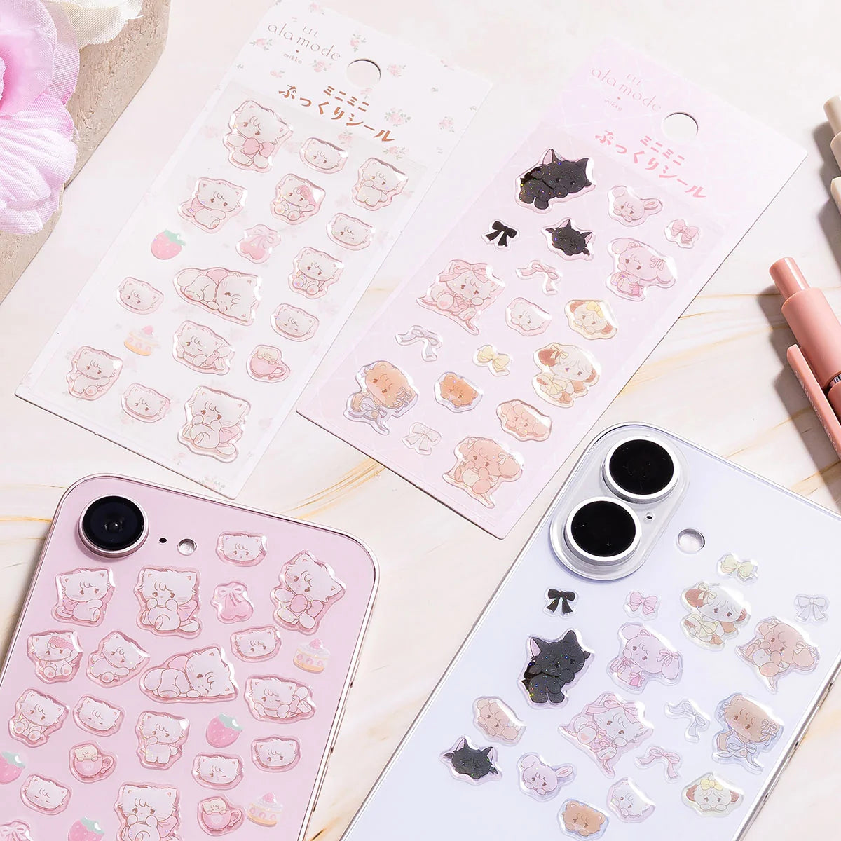 Lil ala mode x Mikko | Mousse Mini Puffy Stickers 95x50mm