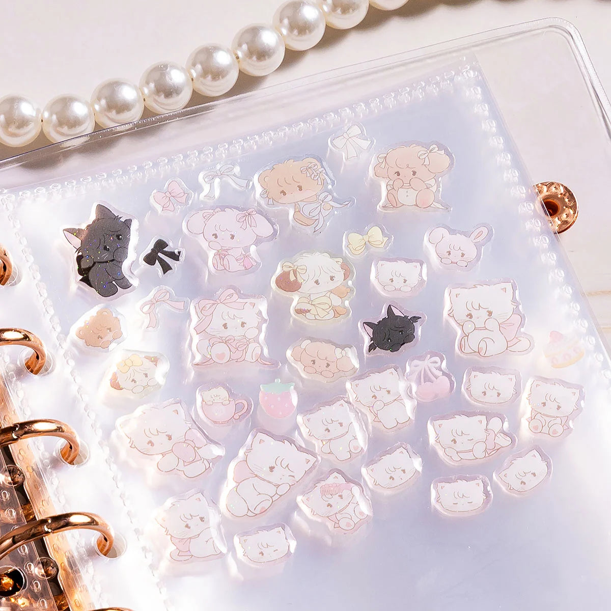 Lil ala mode x Mikko | Mousse Mini Puffy Stickers 95x50mm