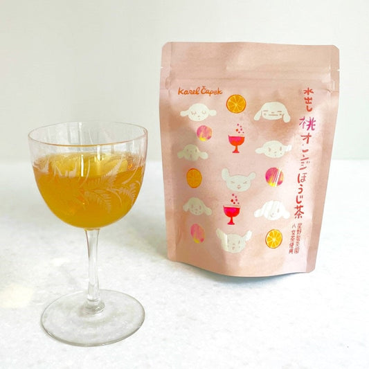 Karelcapekpeach & Orange Hojicha 8 Tea Bags /&
