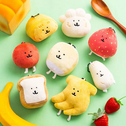 Nagano Characters |Trading Tiny Foods Mascot Keychain Blind Box 100×105×75mm Approx.