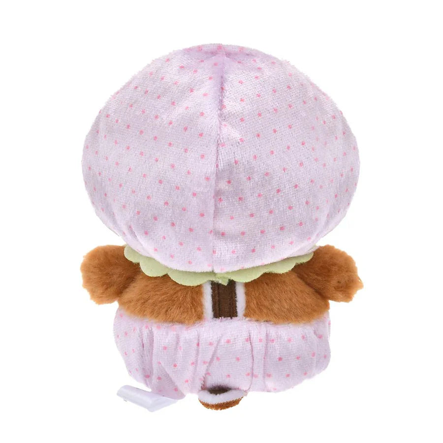 DISNEY | Chip Urupocha-chan Plush Doll H12×W12.5×D8cm (STRAWBERRY COLLECTION)