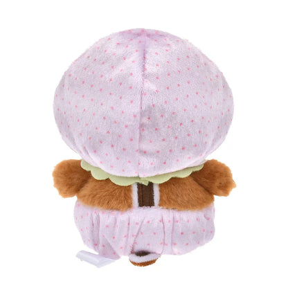 DISNEY | Chip Urupocha-chan Plush Doll H12×W12.5×D8cm (STRAWBERRY COLLECTION)