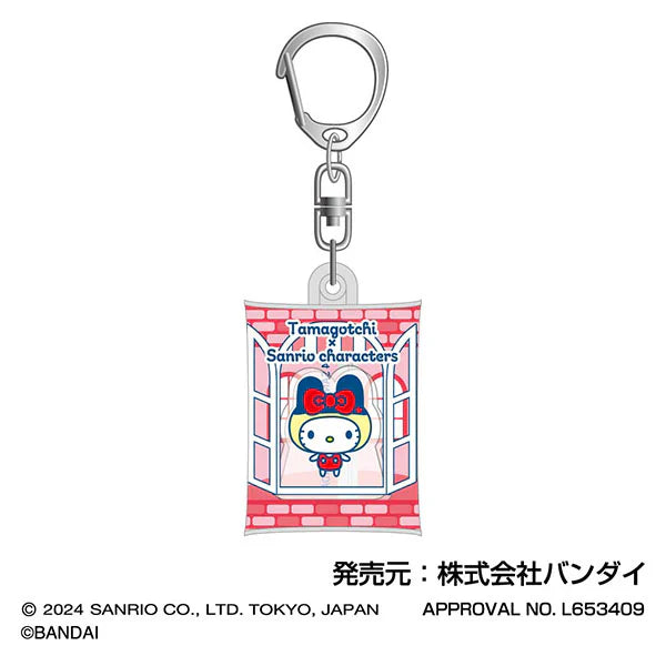 Tamagotchi x Sanrio | Air Fuwa Secret Keychain Blind Bag Key Ring H55 × W36 × D9