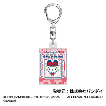 Tamagotchi x Sanrio | Air Fuwa Secret Keychain Blind Bag Key Ring H55 × W36 × D9