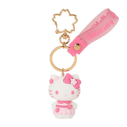 SANRIO | Hello Kitty Keychain Key Holder 3D 4×3.2×5.2cm (Sakura 2025)