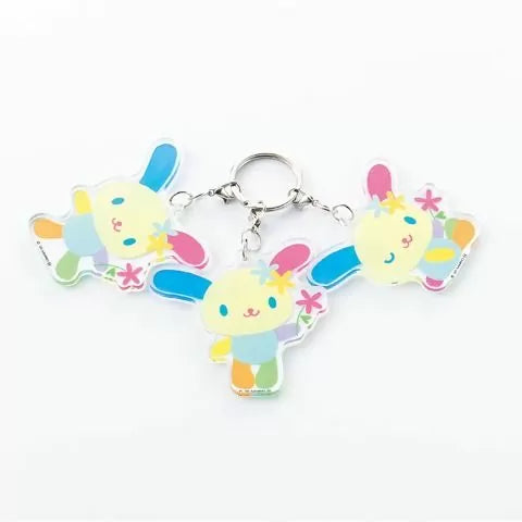 SANRIO x Avail | Usahana 3-strand Acrylic Keychain Charm 57×59mm