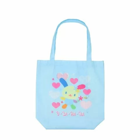 SANRIO x Avail | Usahana Foldable Eco Bag 400×400×130mm (Blue)