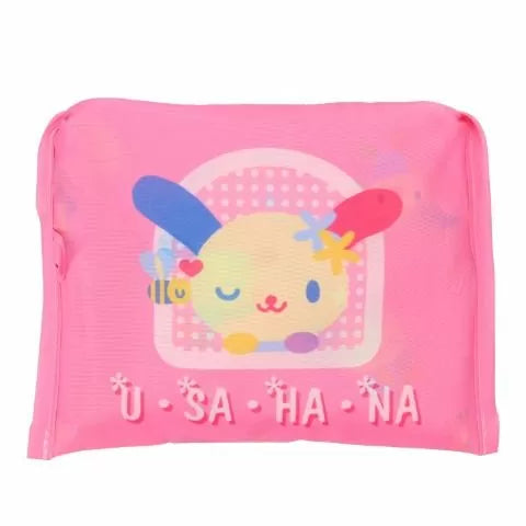 SANRIO x Avail | Usahana Foldable Eco Bag 400×400×130mm (Pink)