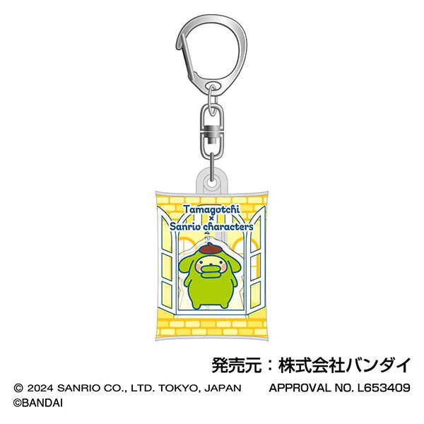 Tamagotchi x Sanrio | Air Fuwa Secret Keychain Blind Bag Key Ring H55 × W36 × D9