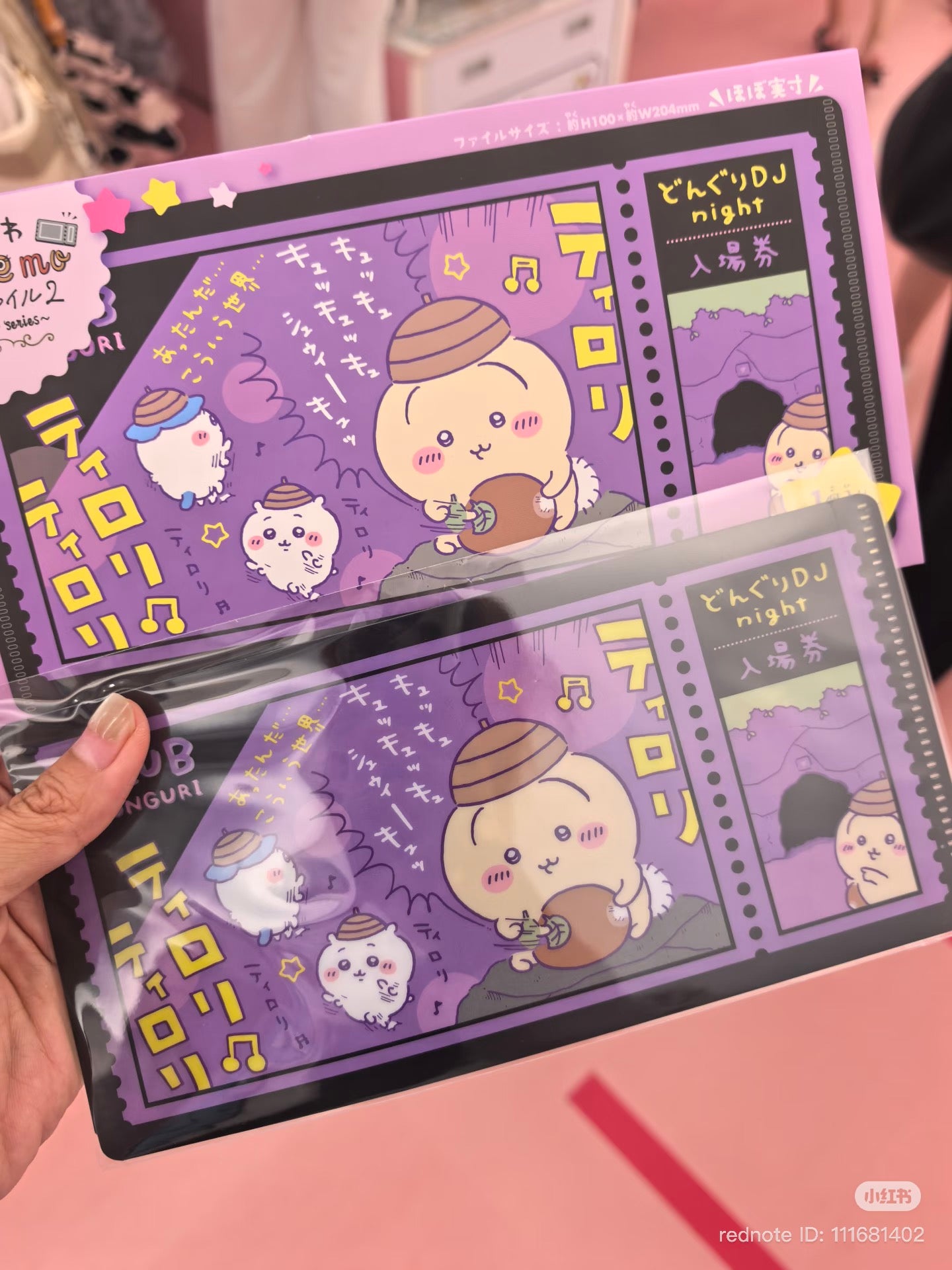 CHIIKAWA | Secret mitamemo Ticket File Blind Bag Ver.2 204x100mm (Random One)