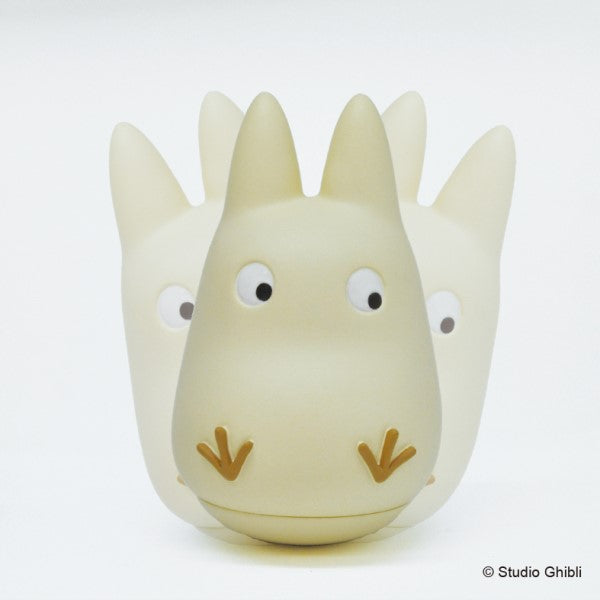 Studio Ghibli | Fun swaying roly-poly toy / White Totoro and Cat Bus 63mm & 65mm (My Neighbor Totoro)