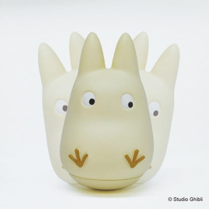 Studio Ghibli | Fun swaying roly-poly toy / White Totoro and Cat Bus 63mm & 65mm (My Neighbor Totoro)