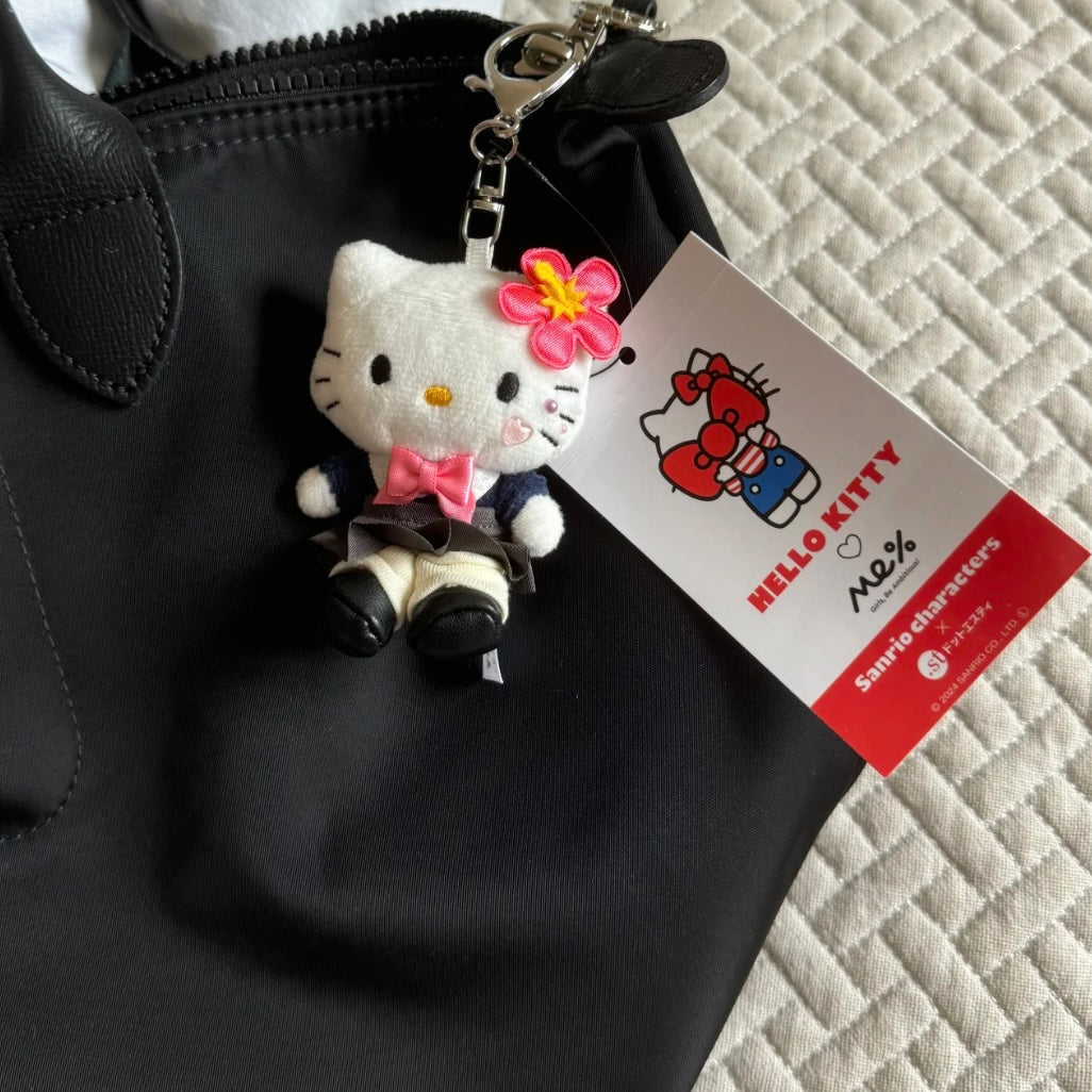 【Limit One/Person】Me% X Hello Kitty | Mascot Holder Keychain 13Cm (Jk)