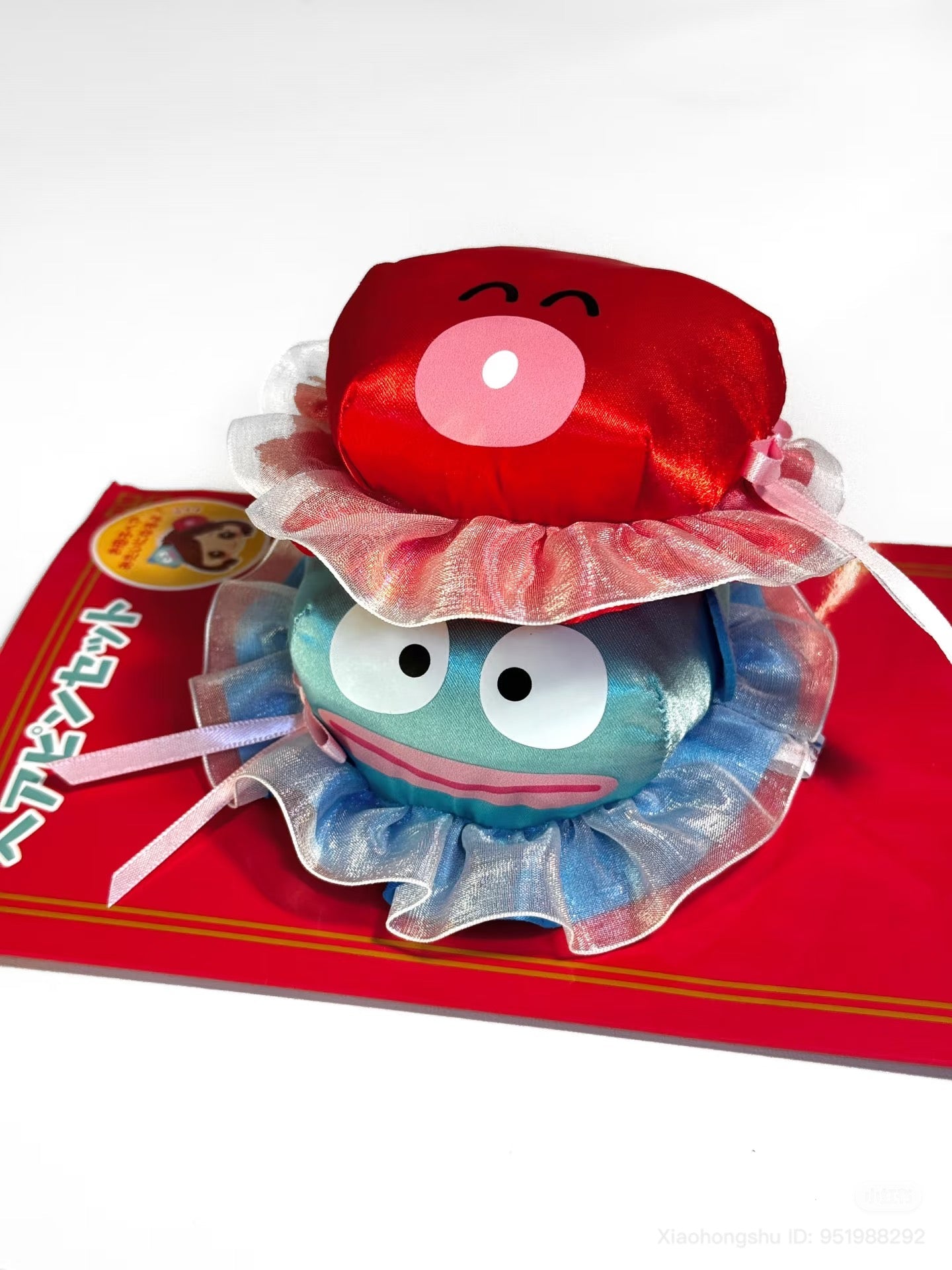 SANRIO | Hangyodon Plush Hair Clip Set (Chinese Style)