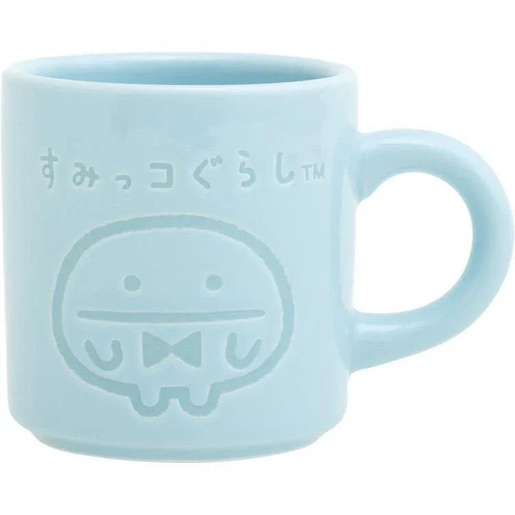 SAN-X | Sumikko Gurashi Bean Master Mug Cup Blue 80 × Ø80 mm (Chocolate Fair at Sumikko Cafe)