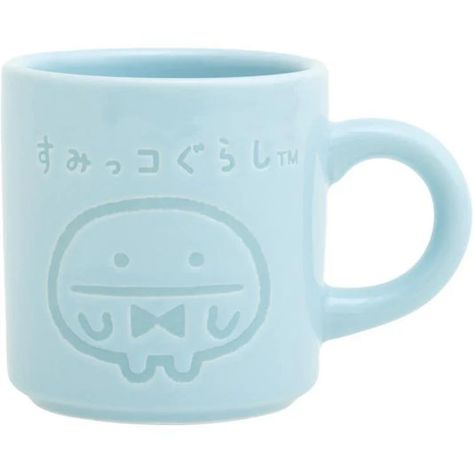 SAN-X | Sumikko Gurashi Bean Master Mug Cup Blue 80 × Ø80 mm (Chocolate Fair at Sumikko Cafe)