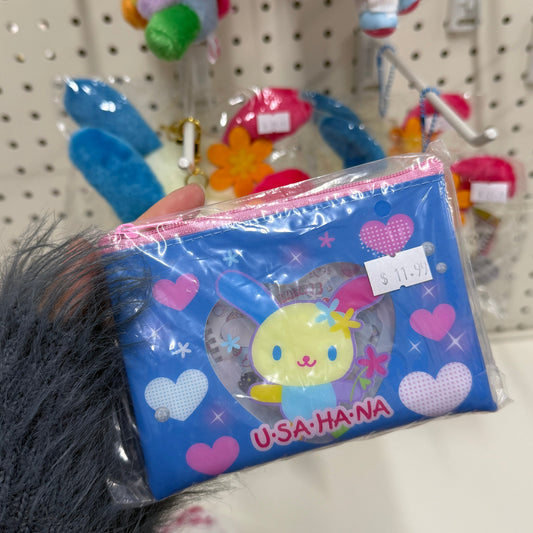 SANRIO | Usahana PVC Pouch with Zipper