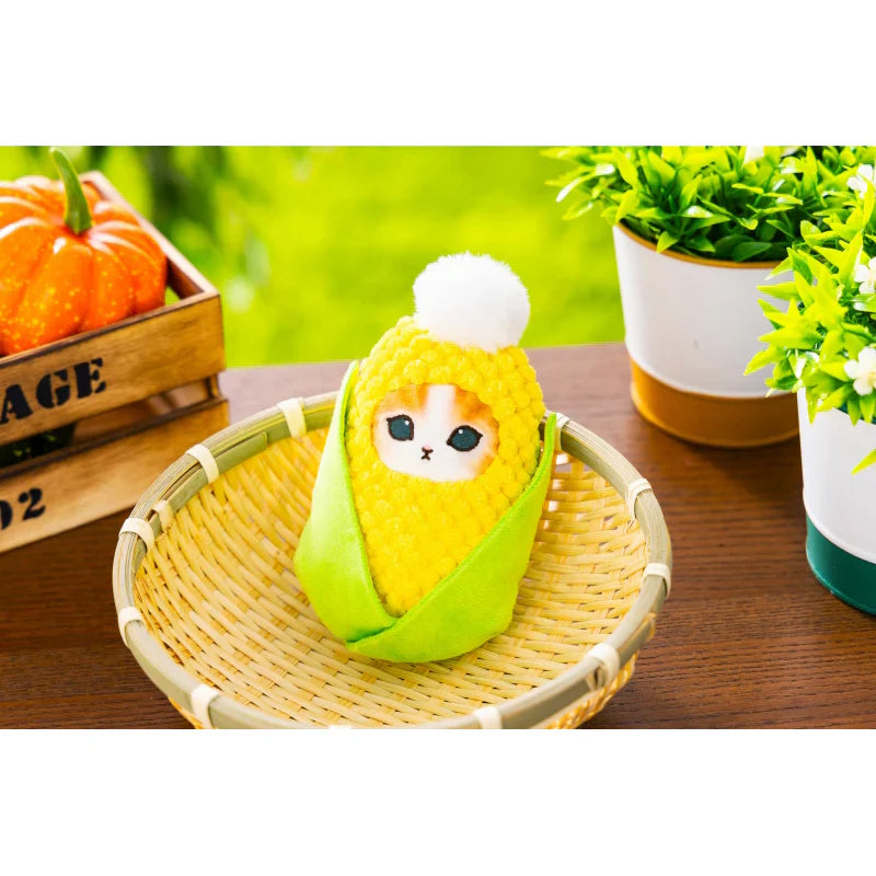 Mofusand | Mascot Holder Keychain Approx.130Cm (Corn) 猫福 毛绒挂件/包挂/钥匙链（玉米）