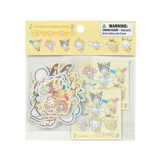 SANRIO | Sticker Set (Flower Loving Little Bee)