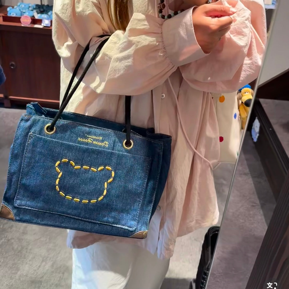 San-X | Rilakkuma Tote Bag Big (Kurashiki Limited)