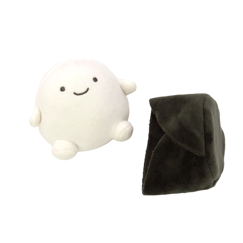 Yokomizoyuri | Salt Rice Ball And Seaweed Set Plush Toy H9Xw9Xd8Cm