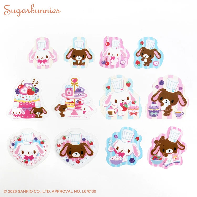 SANRIO | Sugarbunnies Flake Sticker 65x89mm