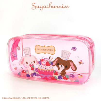 SANRIO | Sugarbunnies Clear Pouch Pen Case 193x98x70mm