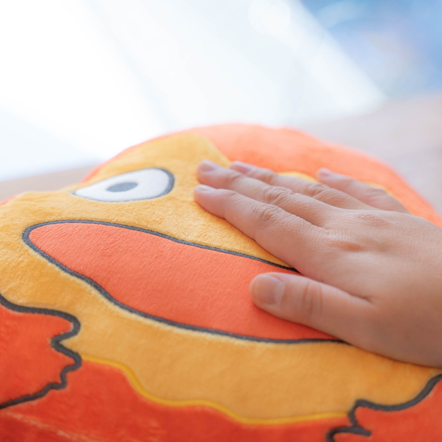Studio Ghibli | Howl’s Moving Castle Calcifer Cushion Plush W350×H305mm