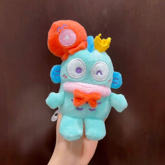 【Limit 1/customer】SANRIO x St. | Hangyodon Mascot Holder Plush Keychain 10cm Approx.