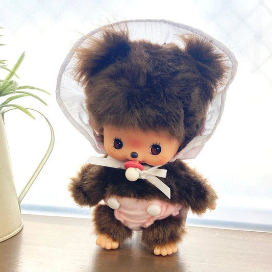 Monchhichi | Bebichhichi Plush Toy Plush Doll Baby H14×W10×D7cm (Girl)