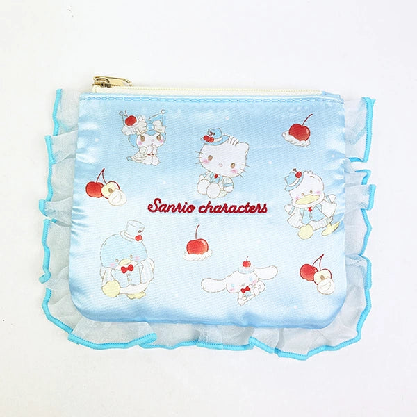 SANRIO | Frill Tissue Pouch 150x120x10mm (Sweet Cake Collection)
