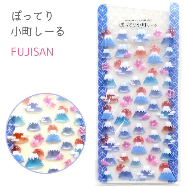 PLUSMART | Potteri KOMACHI Seal H10～20 ×W10～22mm (Fujisan)