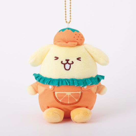 Sanrio | Pom Purin Plush Keychain Mascot Holder 10Cm (Orange)