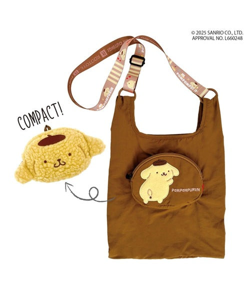 SANRIO | Pom Pom Purin Rootote Roo Shopper Mid 2way Bag 260×90×280mm