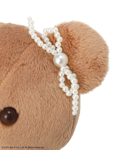 Maison de FLEUR  x Rilakkuma |  Chairoikoguma Plush Toy Plush Doll 190x155x100mm