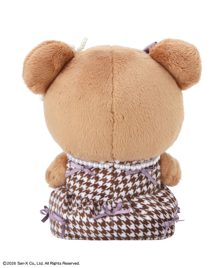 Maison de FLEUR  x Rilakkuma |  Chairoikoguma Plush Toy Plush Doll 190x155x100mm