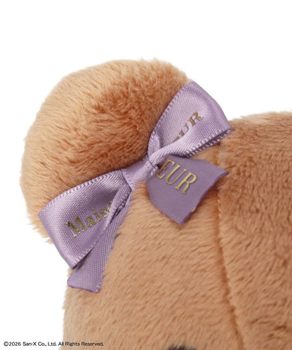 Maison de FLEUR  x Rilakkuma |  Chairoikoguma Plush Toy Plush Doll 190x155x100mm