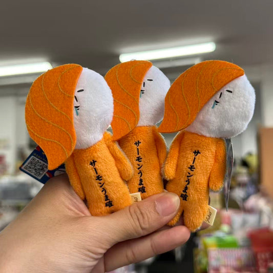 【Any two for 10%off】Yukio | Mascot Holder Plush Keychain W45×H105mm (Sushi)