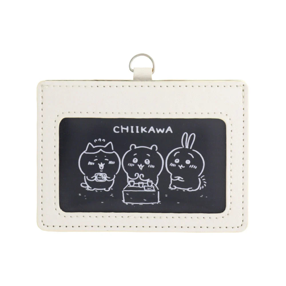 CHIIKAWA | Hachiware Pass Card Case Card Holder 77×105×4mm (5th Grade Certificate)