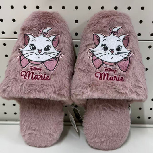 DISNEY | Marie Cat Fluffy Slipper Free Size