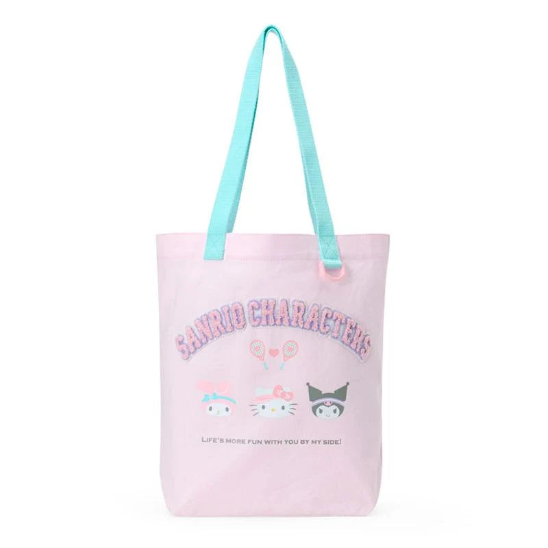 SANRIO | Hello Kitty & Kuromi & My Melody Tote Bag 320×100×340mm (Sanrio Girls's Tennis Club)