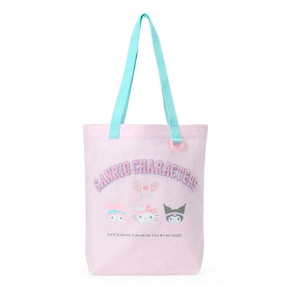 SANRIO | Hello Kitty & Kuromi & My Melody Tote Bag 320×100×340mm (Sanrio Girls's Tennis Club)