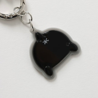 SANRIO x LOWRYS FARM | Pompompurin Bead Key Charm Keychain 50x45mm (Black)