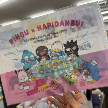 Pingu × Hapidanbui | Pingu File Folder (Kakigori Pop-Up 2026)
