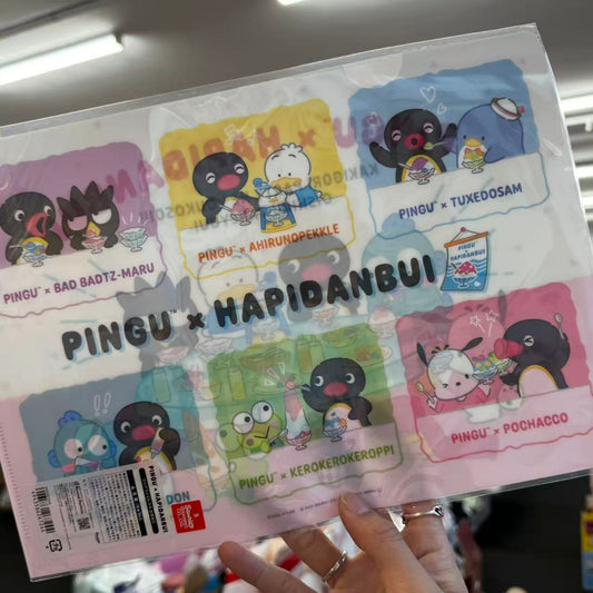 Pingu × Hapidanbui | Pingu File Folder (Kakigori Pop-Up 2026)