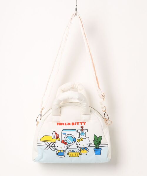 SANRIO x ACCOMMODE | Hello Kitty Puff Boston Bag 180x240x100mm