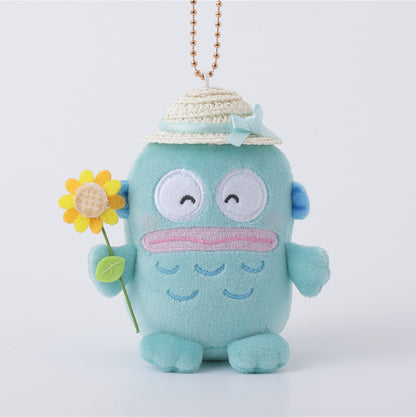 SANRIO | Hangyodon Holder Bag Charm Keychain 10cm Approx. (Sunflower)